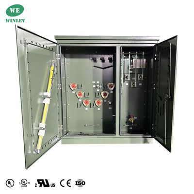 75 Kva 3相パッド搭載トランスフォーマー液体 - 13.2KV DOE 2016の効率が満たされています UL/cUL認定