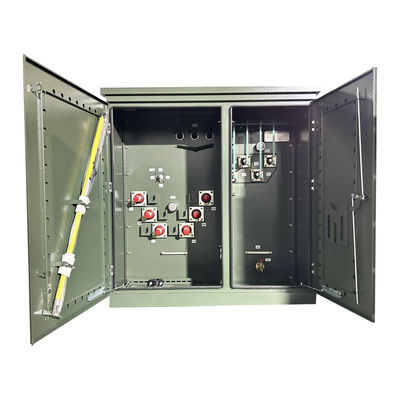 500Kva 3相パッド搭載 トランスフォーマー 住宅用 34.5KV から 208V UL認証