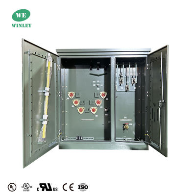 300Kva 3相パッド搭載 トランスフォーマー 13200V から 480Y UL 認定
