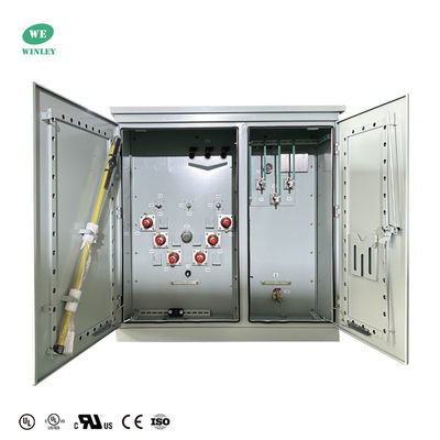 UL認定 500Kva 3相パッド搭載トランスフォーマー住宅用電源配給 34.5KV ANSI IEEE DOE 2016規格