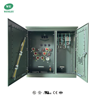 3相パッド搭載 トランスフォーマー オイル浸水配送 500Kva 12870V ANSI IEEE 規格