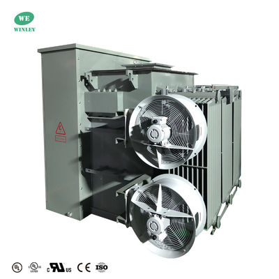 2500Kva 3100KVA 3相パッド搭載 トランスフォーマー KNAF 24.94KV から 480Y 流体配送 UL 認証