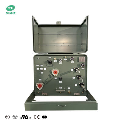 単相パッドマウント変圧器 125Kva 12470V 電気変圧器 工場価格 ANSI/IEEE CSA 規格に適合