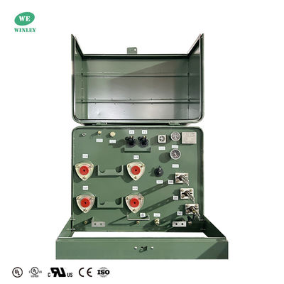 UL/cUL認証サプライヤー 25Kva 単相パッド搭載トランスフォーマー 電源配給用 4160V から 120V