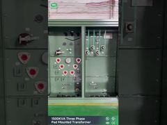UL規格 1500Kva 三相パッドマウント変圧器 電力システム配電